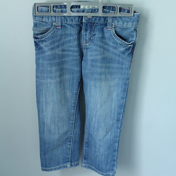 🍁5/$25🎃 Old Navy Size 7 Regular Fit Capri - Picture 1 of 2